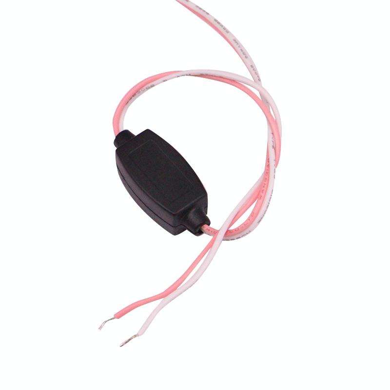 70mm 5W 180LM Angel Eyes Circles Car Headlight Blue Light COB LED Lights for Vehicles, DC 12-24V