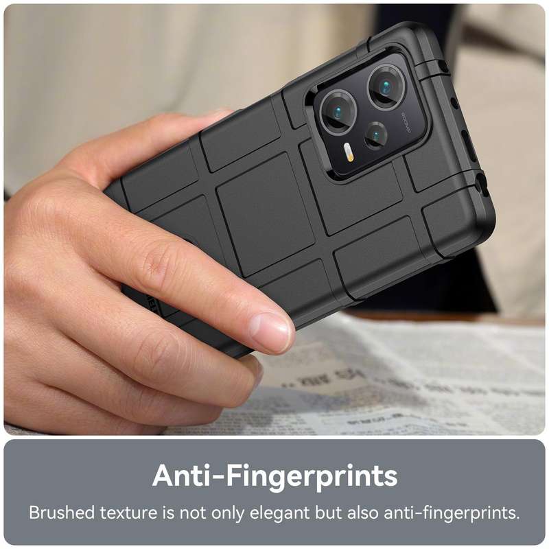 For Xiaomi Redmi Note 12 Explorer Full Coverage Shockproof TPU Phone Case(Black)