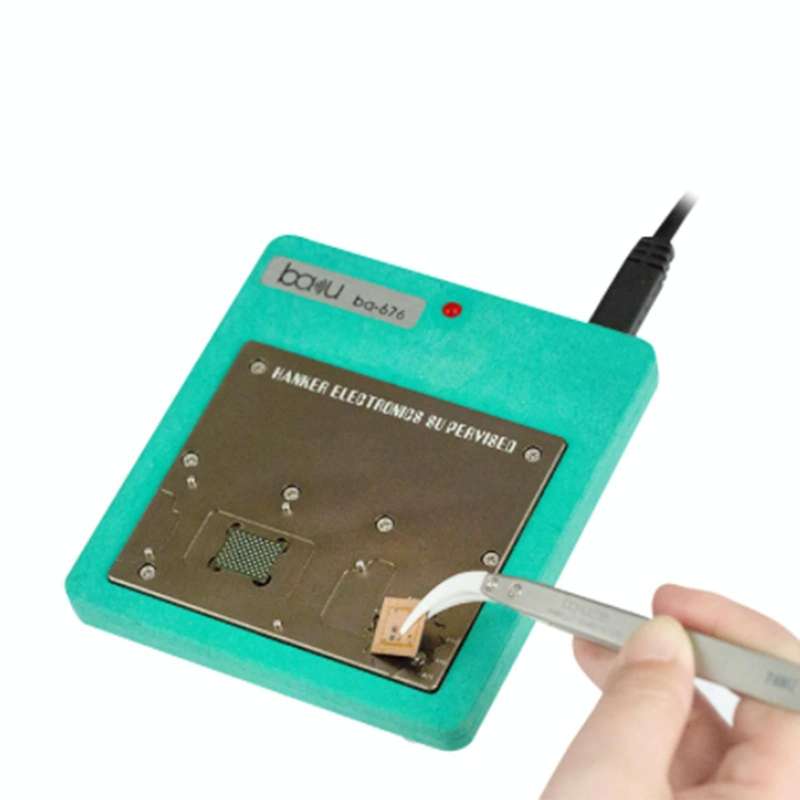 BAKU BA-676 110V-120V Multifuntional PCB IC Glue Remove Thermostatic Heating Platform for iPhone ...