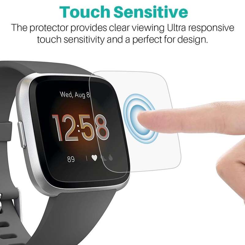 For Fitbit Versa Soft Hydrogel Film Watch Screen Protector