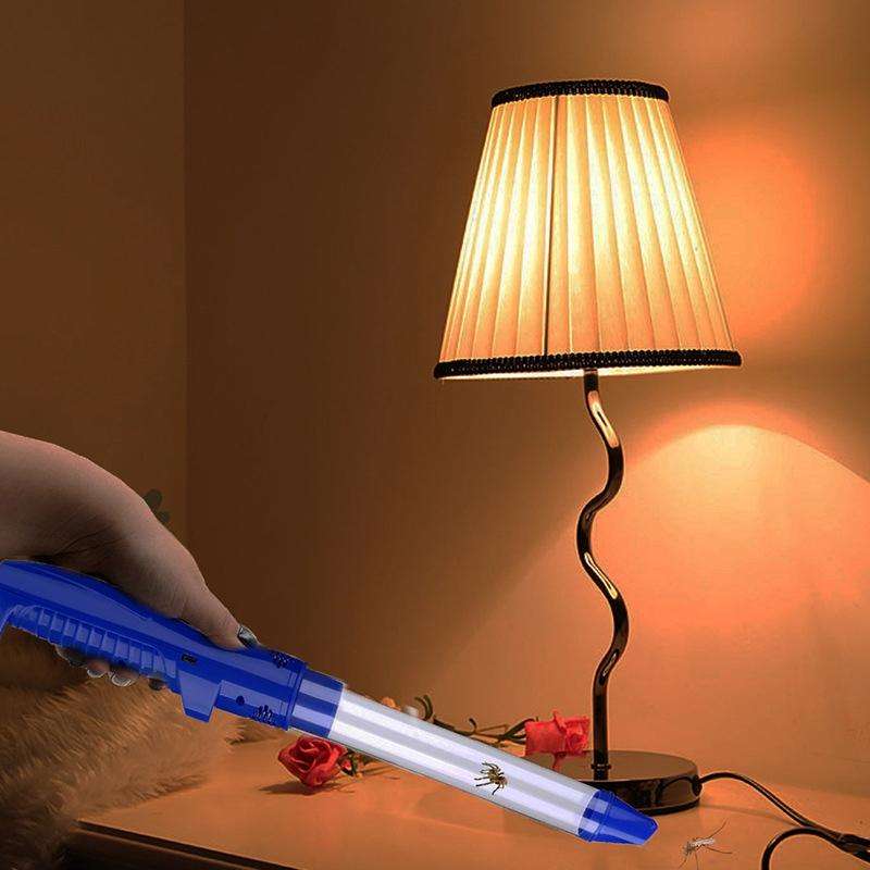 SK818 USB Charging Insects Bugs Suction Traps Electric Pest Spider Catcher with LED Light(Blue)