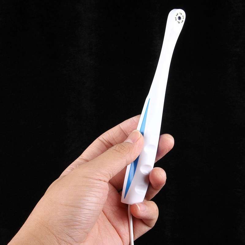 Toothbrush Style Multi-function USB Micro-check Camera with 6 LEDs for Teeth / Skin / PCB / Print