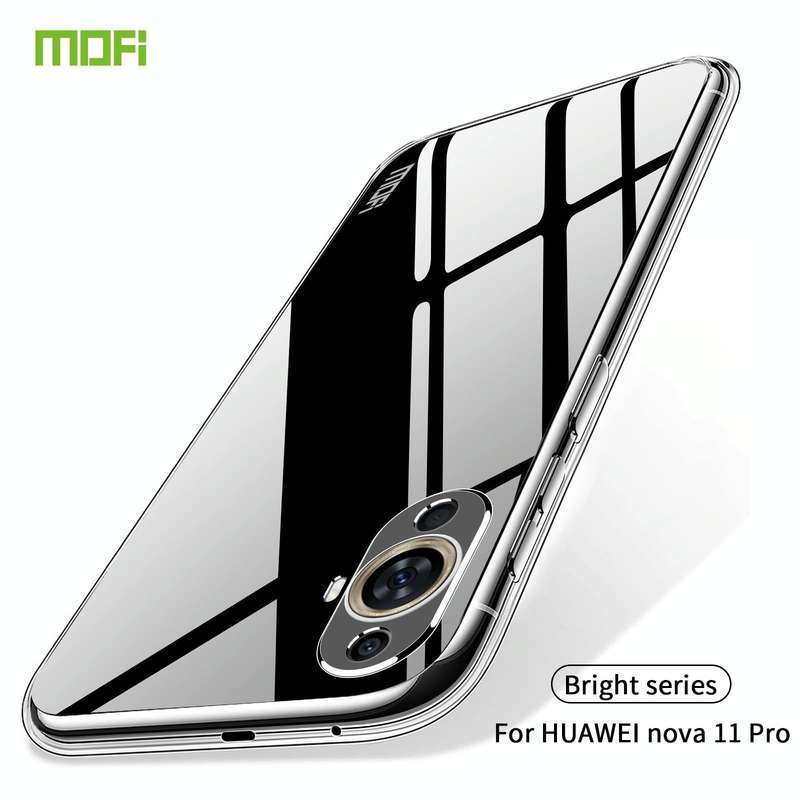 For Huawei nova 11 Pro MOFI Ming Series Transparent Ultra-thin TPU Phone Case