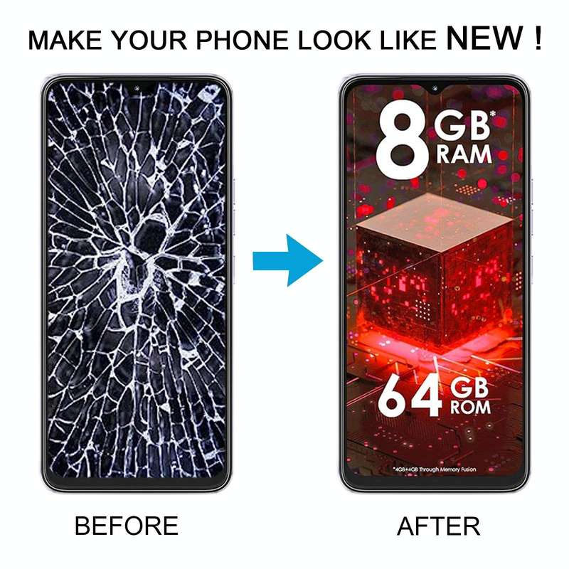 For itel A60s OEM LCD Screen with Digitizer Full Assembly