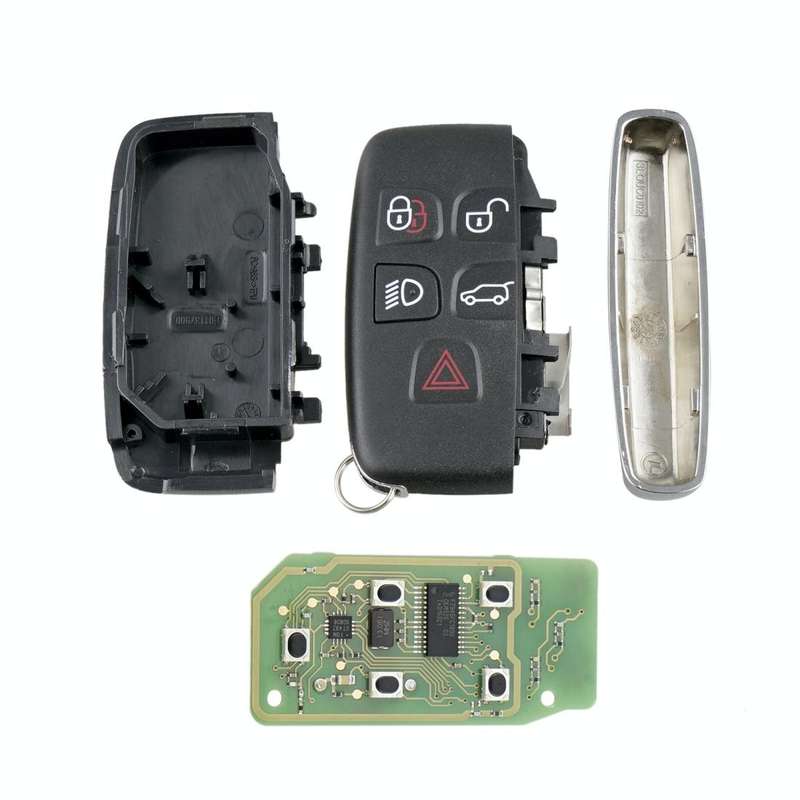 For Jaguar / Land Rover Intelligent Remote Control Car Key with Integrated Chip & Battery, Freque...