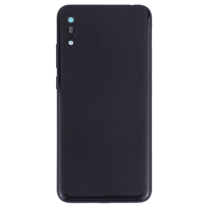 Battery Back Cover with Camera Lens & Side Keys for Huawei Y6 (2019)(Black)