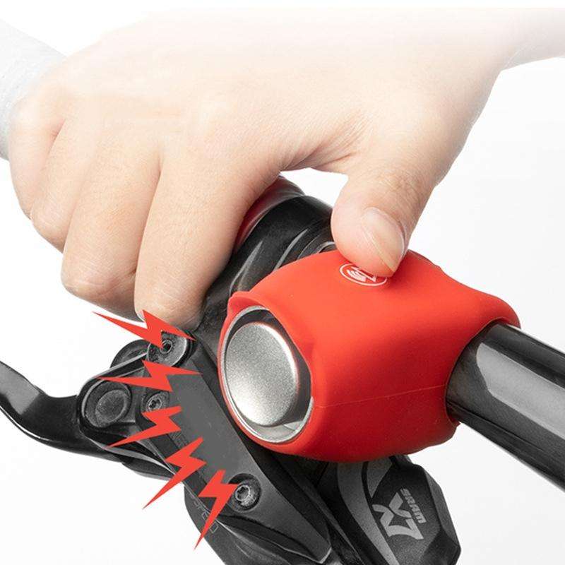 120 dB Bicycle Bell Mountain Bike Electric Horn(Red)