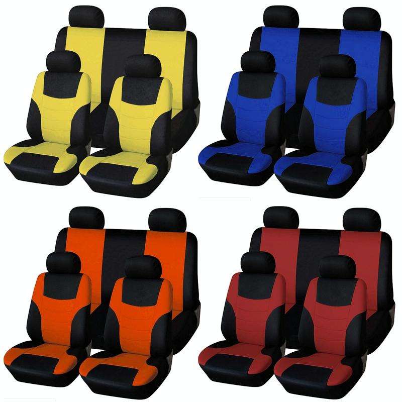 Universal Car Seat Cover Personality Stitching Automotive Chairs Protective Sleeve Cloth Automobi...