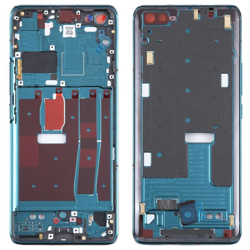 For Huawei nova 7 Pro Front Housing LCD Frame Bezel Plate(Green)