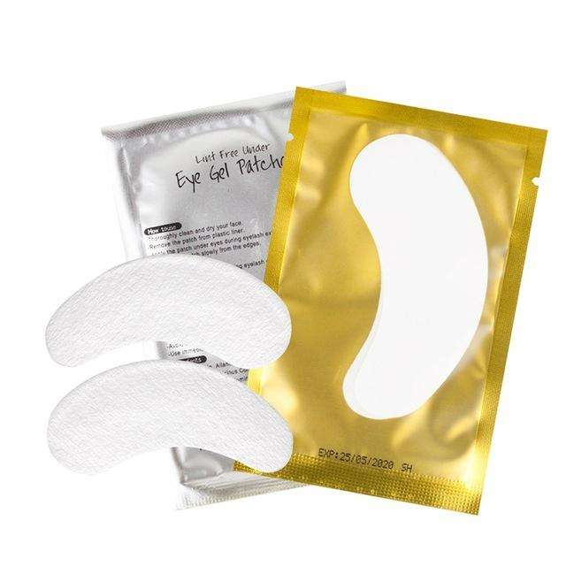 50 PCS Paper Patches Eyelash Under Eye Pads Lash Eyelash Extension Paper Patches Eye Tips Sticker...