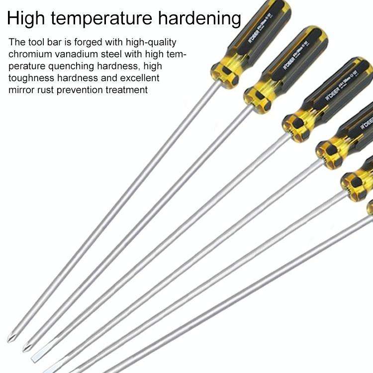Extended Screwdriver 12 inch Cross-shaped Screwdriver Special Long Magnetic Sewing Machine Machin...