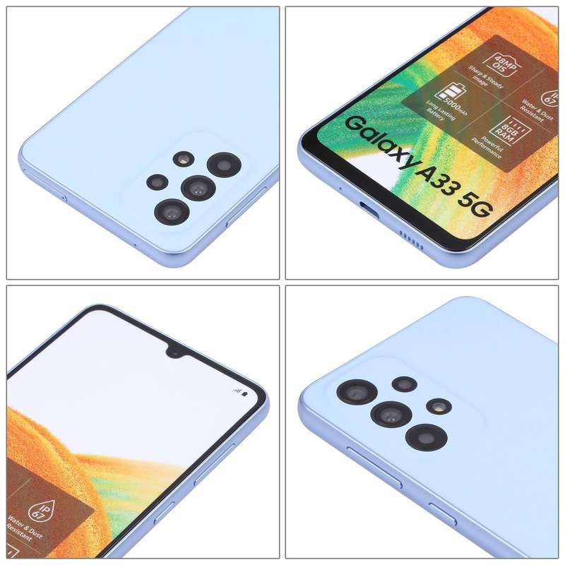 For Samsung Galaxy A33 5G Color Screen Non-Working Fake Dummy Display Model (Blue)