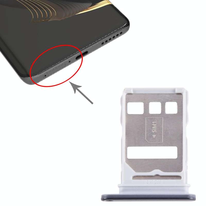 For Huawei nova 10 Pro SIM Card Tray (Black)