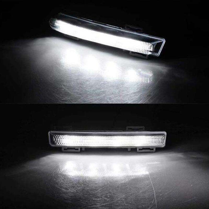 2 PCS DC12V / 10W / 6000K Car Front Bumper Fog Light / Daytime Running Lamp A2049068900 / A204906...