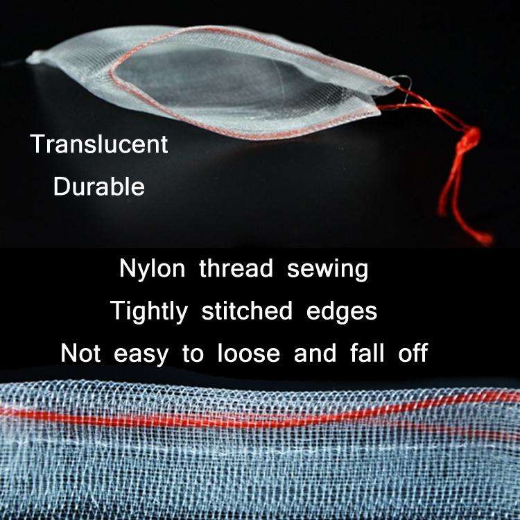 15 PCS Fruit & Vegetable Insect-Proof And Bird-Proof Nylon Mesh Bag, Specification: 45x15cm