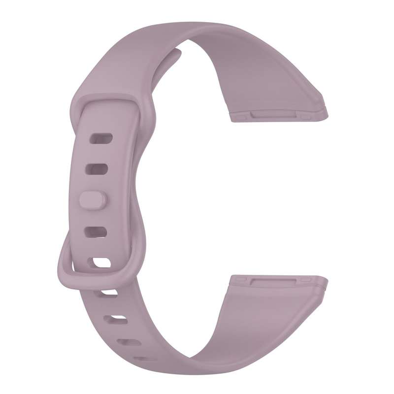 For Fitbit Versa 4 / Versa 3 / Sense Universal TPU Watch Band, Size:S(Lavender)