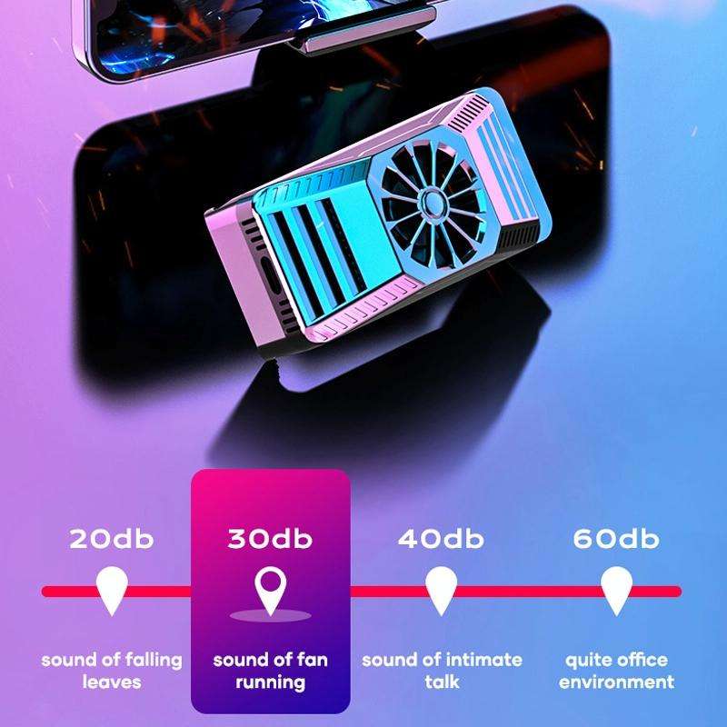 ROCK i100 Stretchable Semiconductor Cooling Mobile Phone Radiator for Phones Below 86mm Width, wi...