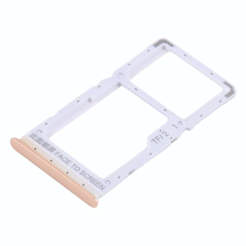 For Xiaomi Redmi Note 12 5G SIM Card Tray + SIM / Micro SD Card Tray (Pink)