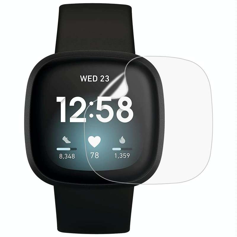 For Fitbit Versa 3 Soft Hydrogel Film Watch Screen Protector