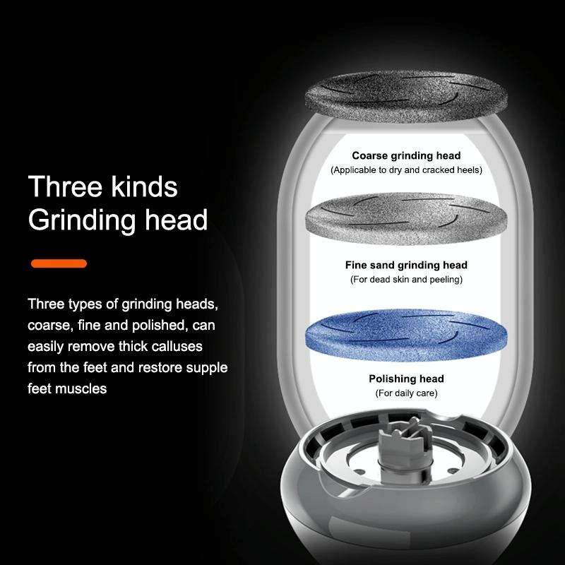Electric Vacuum Design Foot Grinder Household Multifunctional Pedicure Calluses Foot Care, Specif...