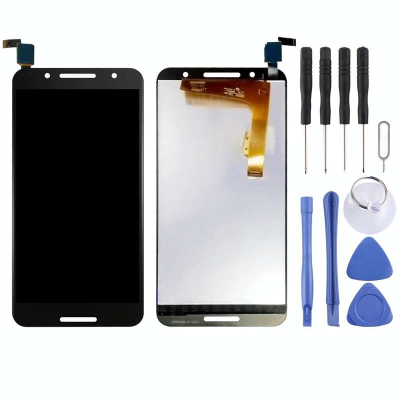 OEM LCD Screen for Alcatel A7 / 5090 / 5090Y / 5090A with Digitizer Full Assembly (Black)