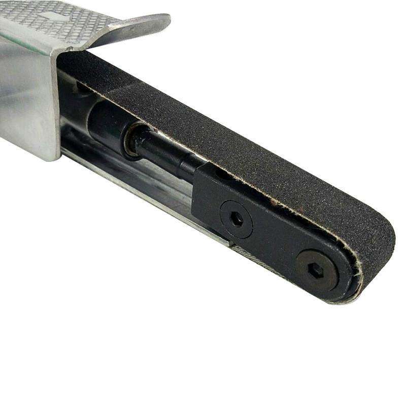 Pneumatic Belt Machine Pneumatic Sander Ring Belt Machine Polisher, Size:52x2cm
