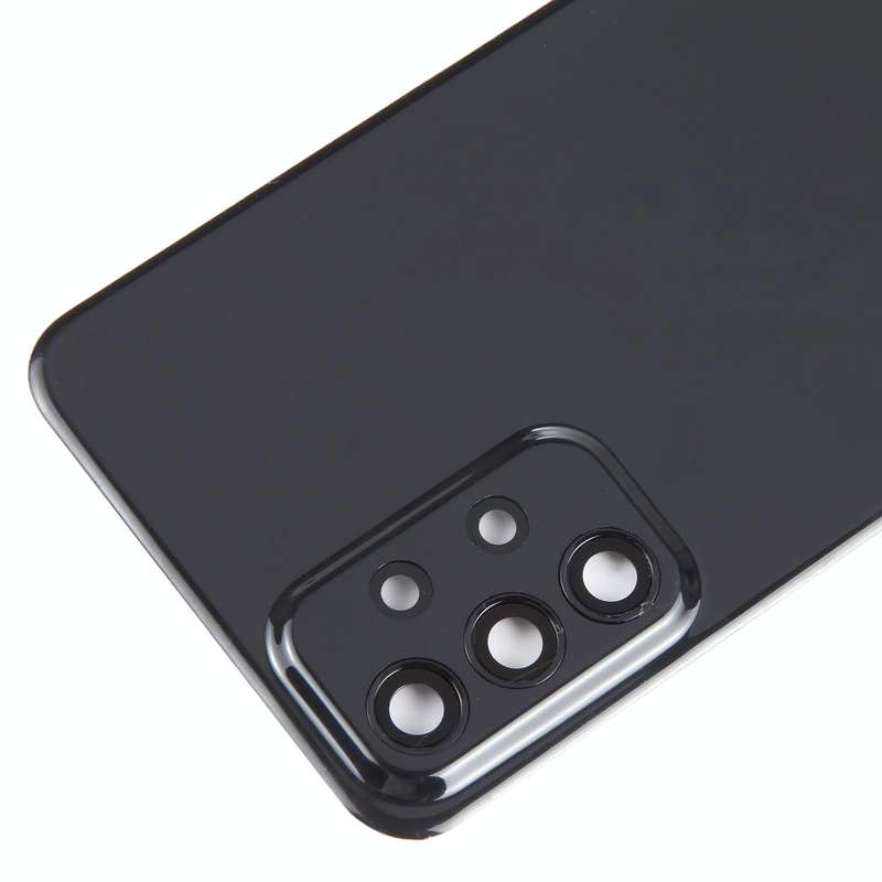 For Samsung Galaxy A23 4G SM-A235F Original Battery Back Cover with Camera Lens Cover (Black)