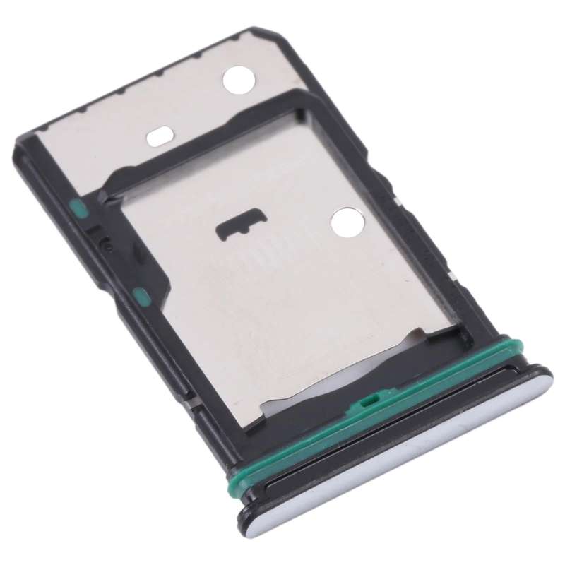 For OnePlus Nord CE 2 5G SIM Card Tray + SIM Card Tray + Micro SD Card Tray (Silver)