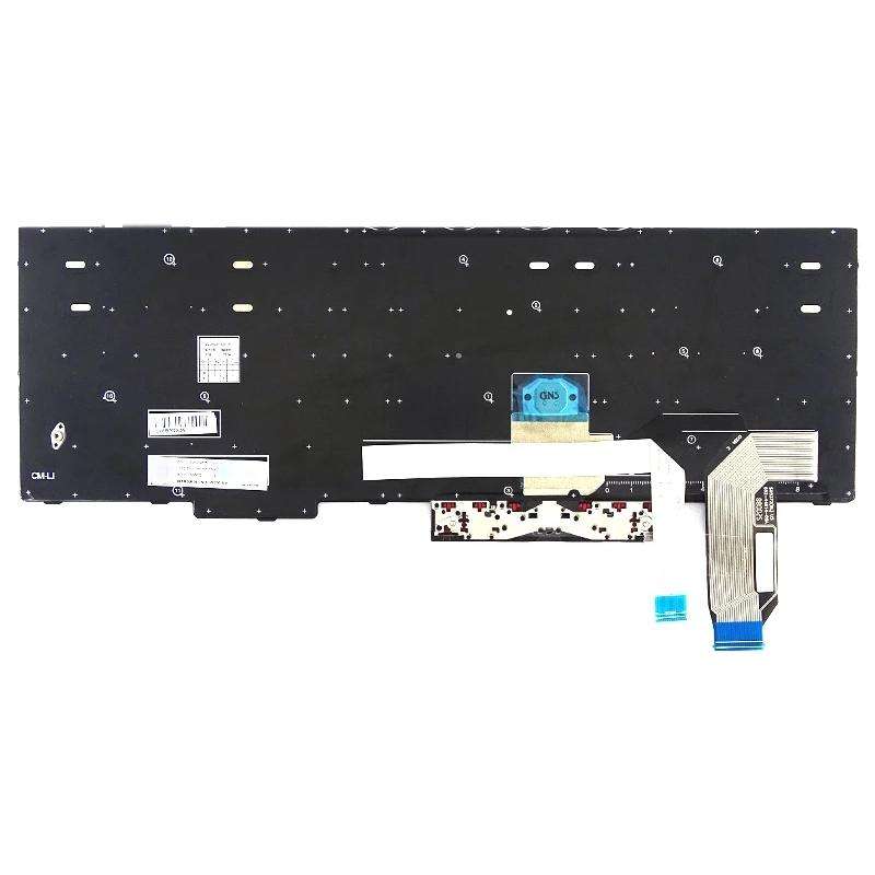 US Version Keyboard for Lenovo Thinkpad E580 E585 E590 E595 T590 P53S L580 L590 P52 P72 P53 P73 (...