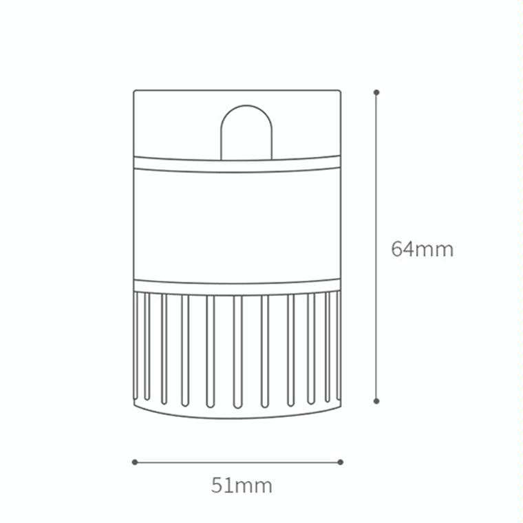 HH654 4 in 1 Multifunctional Portable Pill Box(White)