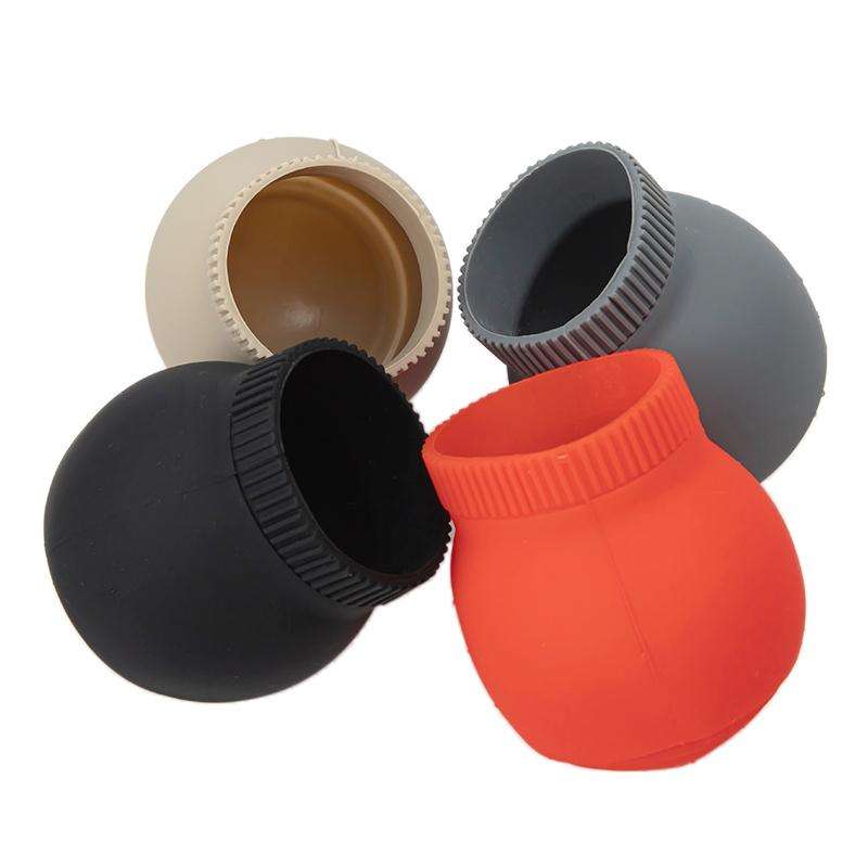 For Volkswagen 5-speed+R Car Silicone Dustproof Shift Knob Gear Protective Cover(Black)