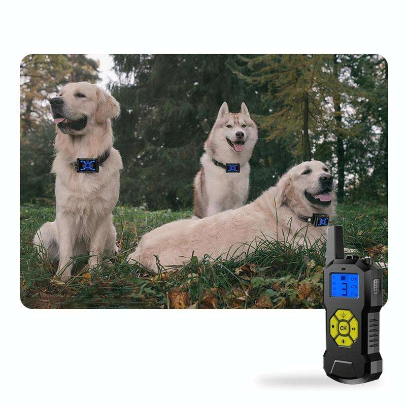 800m Remote Control Spray Bark Stopper Waterproof Shock Dog Training Collar, Specification: Receiver