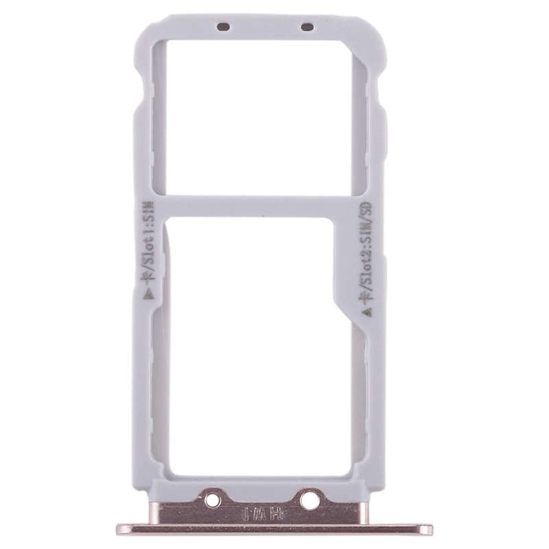 2 SIM Card Tray / Micro SD Card Tray for Huawei Nova 2s(Gold)