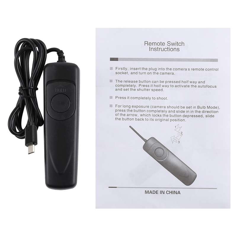 Cuely RM-VPR1 Remote Switch Shutter Release Cord for Sony A58 / NEX-3NL / A7 / A3000 / A6000 / HX...