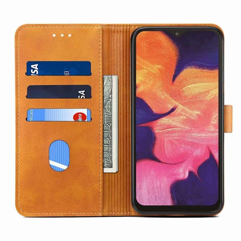 For Samsung Galaxy A30s / A50 / A50S GUSSIM Business Style Horizontal Flip Leather Case with Hold...