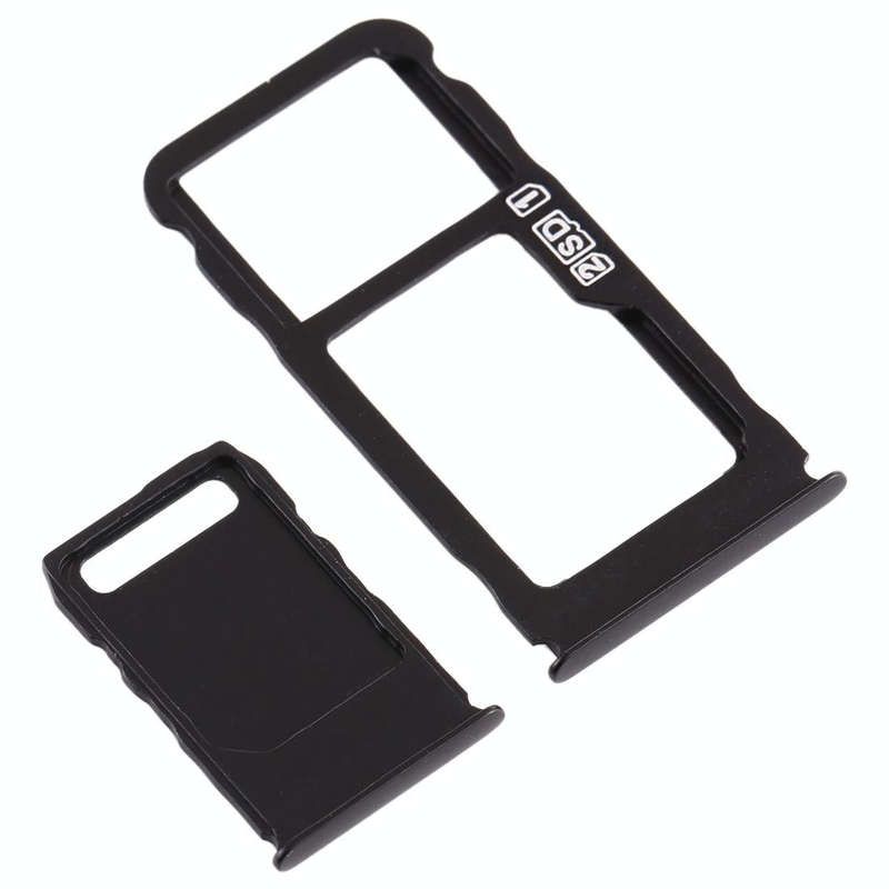 SIM Card Tray + SIM Card Tray + Micro SD Card Tray for Nokia 3.1 Plus (Blue)