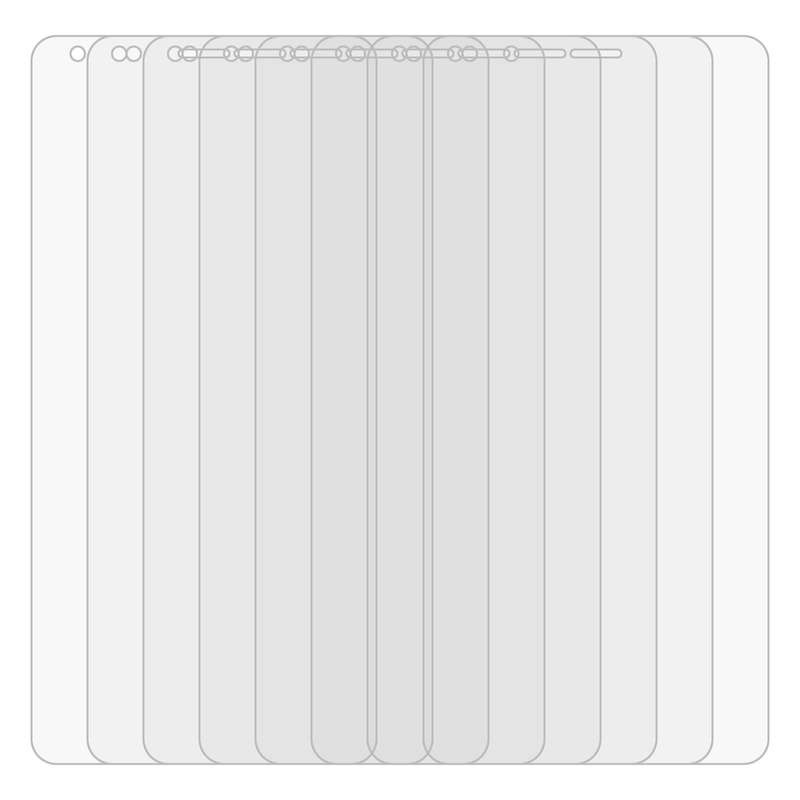 For Nokia C1 2nd Edition 10 PCS 0.26mm 9H 2.5D Tempered Glass Film