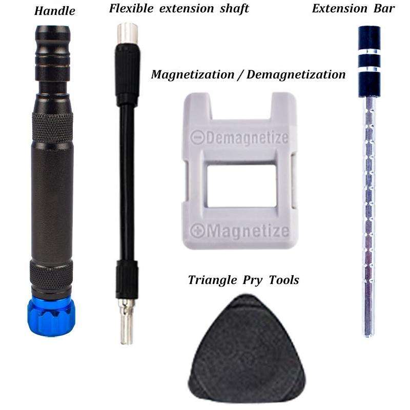 WEEKS 64 in 1 Disassembly Tool Screwdriver Set