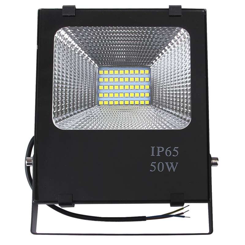 50W IP65 Waterproof LED Floodlight, 2700-6500K SMD-5054 Lamp, AC 85-265V(White Light)