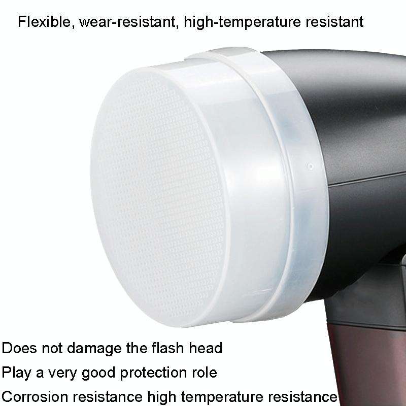 Round Light Head Universal SLR Camera Top Hot Shoe Light Soapbox, For Godox V1/AD100Pro/AD200/AD2...