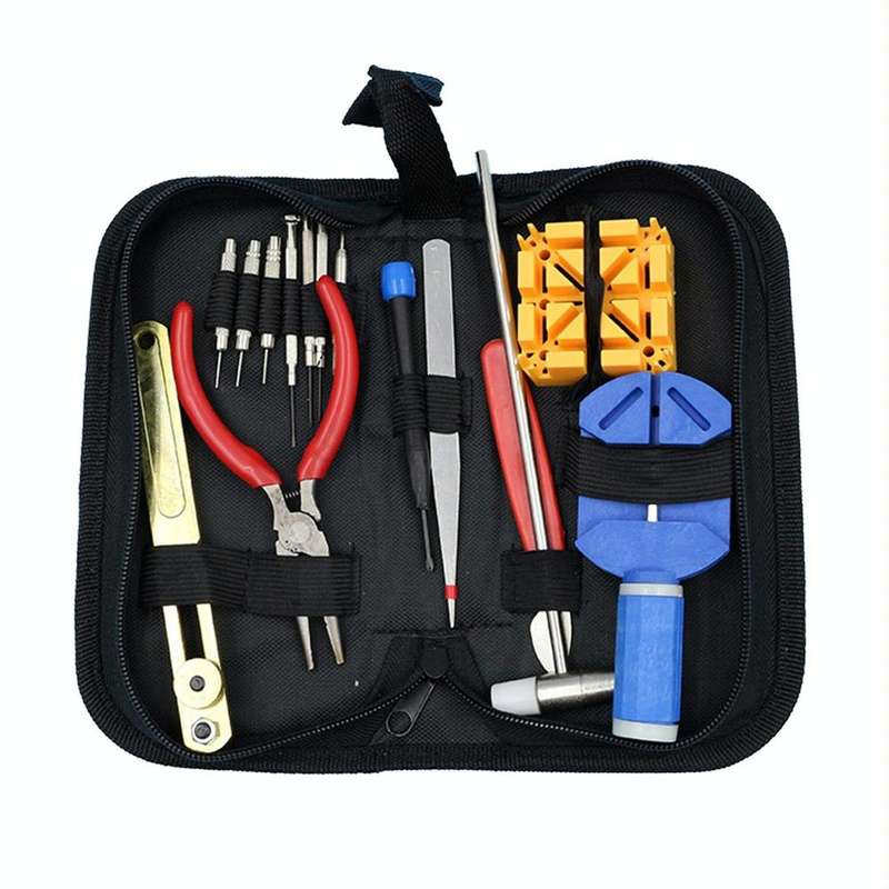 Zipper Storage Package Portable Multi-Function Tool Storage Bag, Style: F Leather+Canvas