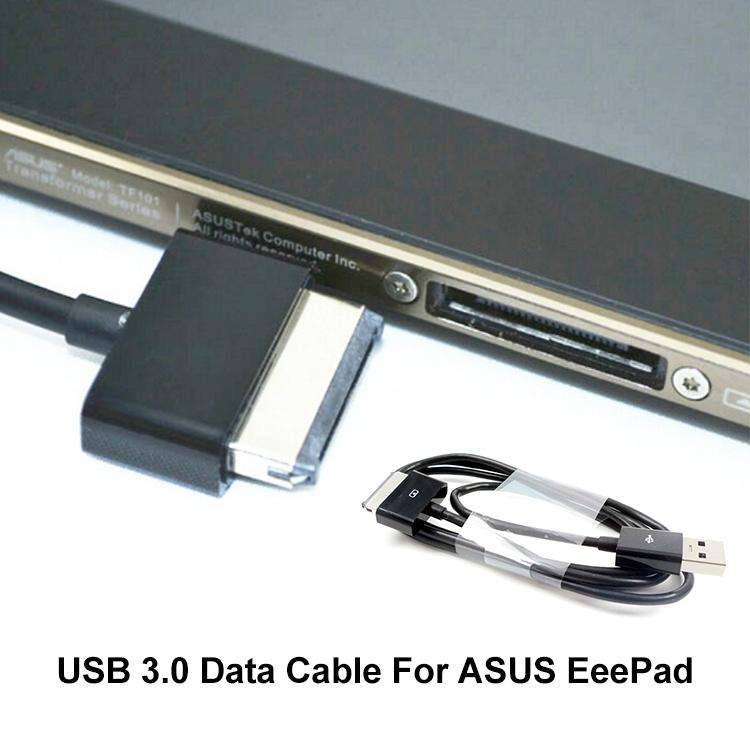 USB 3.0 Data Cable for ASUS EeePad TF101 / TF201 / TF300 / TF700 , Length: 1m(Black)