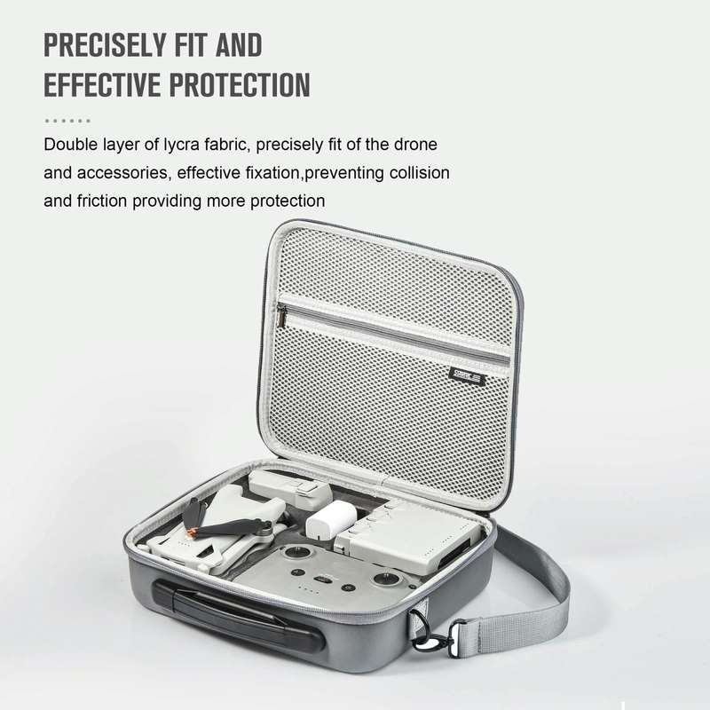 For DJI Mini 3 / RC-N1 STARTRC Shoulder Storage Bag Handbag (Grey)