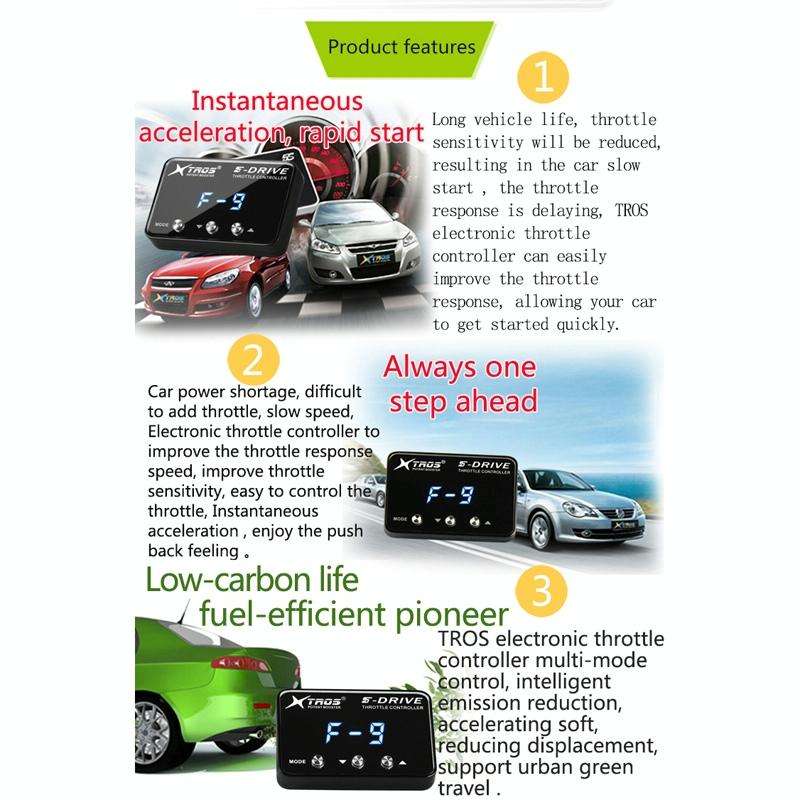 TROS KS-5Drive Potent Booster for Toyota Yaris 2006- Electronic Throttle Controller