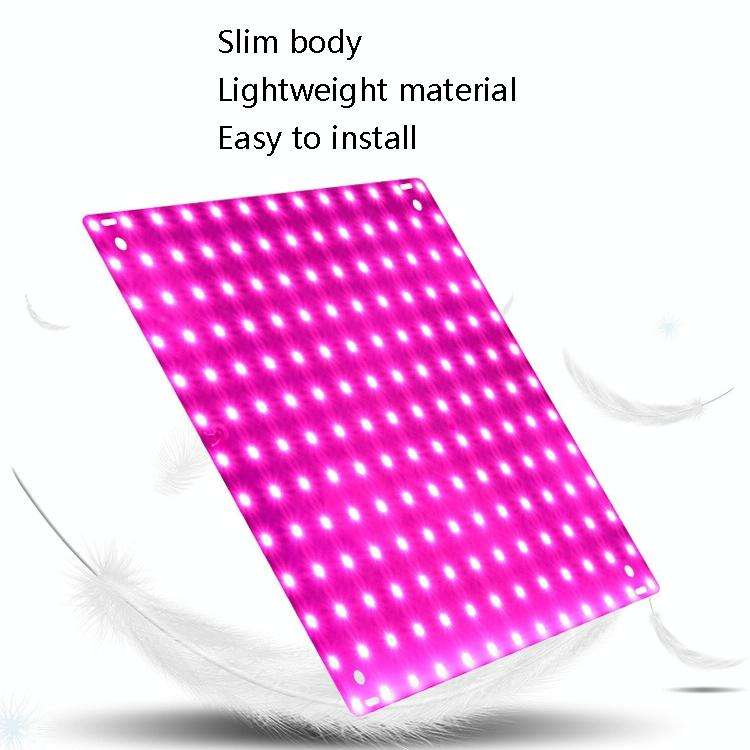 LED Plant Growth Light Indoor Quantum Board Plant Fill Light, Style: D2 45W 169 Beads UK Plug (Pi...
