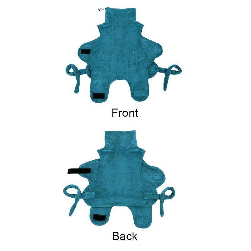 Pet Dog Bathrobe Bath Towel Strong Absorbent Bath Quick-drying Clothes, Size: XL
