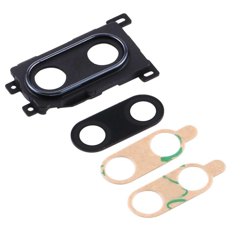 For Huawei Enjoy 9 Plus  10pcs Camera Lens Cover (Black)