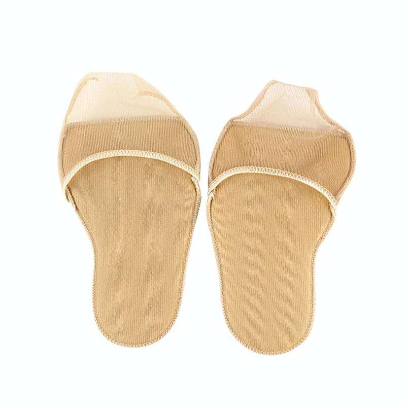 5 Pairs Invisible And Comfortable Sponge Thickened Half Pad Sweat-Absorbent And Breathable Forefo...