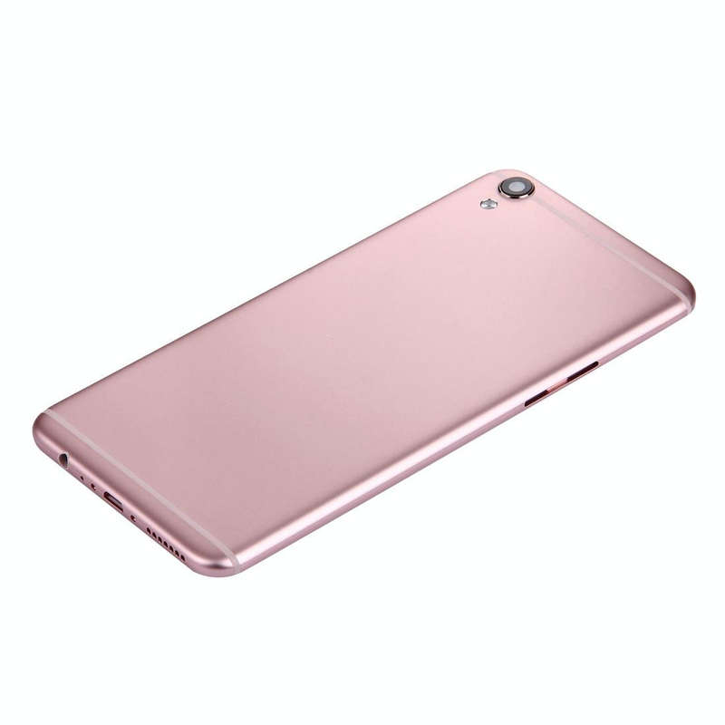For OPPO R9 / F1 Plus Battery Back Cover + Front Housing LCD Frame Bezel Plate (Rose Gold)