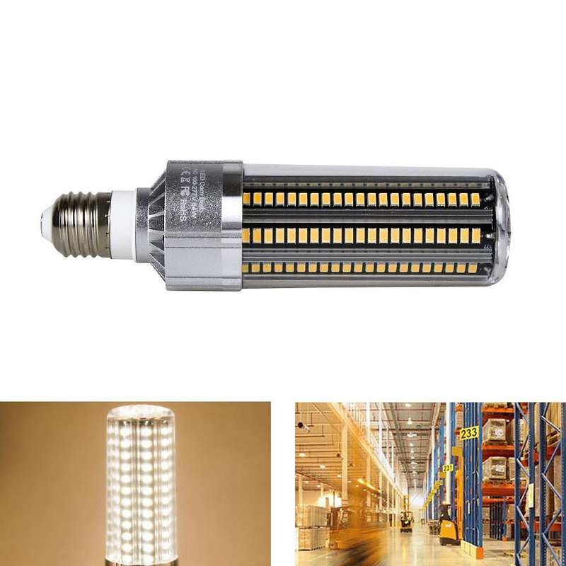 5730 LED Corn Lamp Factory Warehouse Workshop Indoor Lighting Energy Saving Corn Bulb, Power: 54W...